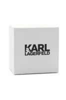 Fülbevaló k/ikonik pave heart earrings Karl Lagerfeld 	sárga	