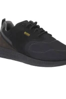 Sneakers tornacipő Titanium_Runn_act2 BOSS GREEN 	fekete	