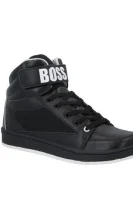 Sneakers tornacipő BOSS Kidswear 	fekete	