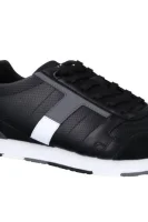 Sneakers tornacipő corporate Tommy Hilfiger 	fekete	