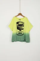 Grace T-shirt Pepe Jeans London 	lime	