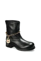 Boots Love Moschino 	fekete	