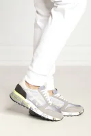 Sneakers tornacipő MICK bőr hozzáadásával Premiata 	szürke	