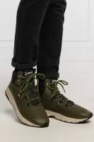 Sneakers tornacipő HYBRID bőr hozzáadásával Tommy Jeans 	khaki	