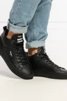Bőr tornacipő YOGI Pepe Jeans London 	fekete	