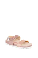 Bio Glitter sandals Pepe Jeans London 	rózsaszín	