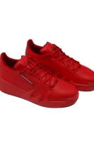 Bőr sneakers tornacipő Giuseppe Zanotti 	piros	
