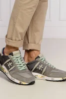Sneakers tornacipő LANDER bőr hozzáadásával Premiata 	szürke	