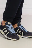 Sneakers tornacipő LUCY bőr hozzáadásával Premiata 	sötét kék	