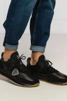 Bőr sneakers tornacipő ROYALE Philippe Model 	fekete	