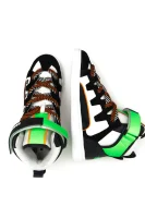 Bőr sneakers tornacipő BOXER Dsquared2 	sokszínű	