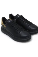 Bőr sneakers tornacipő SNEAKE LEATH S Alexander McQueen 	fekete	