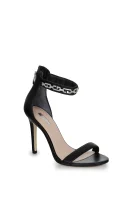 Pristina Heeled Sandals Guess 	fekete	