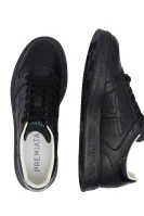 Bőr sneakers tornacipő quinn Premiata 	fekete	