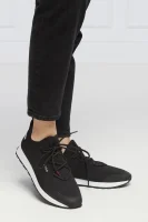 Sneakers tornacipő Icelin HUGO 	fekete	