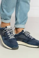 Bőr sneakers tornacipő Garold Gant 	kék	