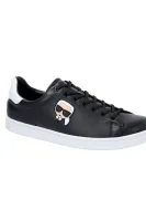 Sneakers tornacipő KOURT Karl Lagerfeld 	fekete	
