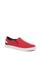 JAY 2D1 Slip-On Sneakers Tommy Hilfiger 	piros	