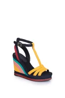 Vancouver Wedges Tommy Hilfiger 	arany	