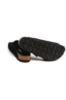 Bőr otthoni cipő Arizona FUR Birkenstock 	fekete	