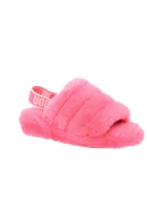Gyapjú otthoni cipő Fluff Yeah Slide UGG 	rózsaszín	