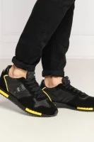 Bőr sneakers tornacipő QUEENS01 BLAUER 	fekete	