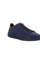 Bőr tornacipő H365 Hogan 	sötét kék	