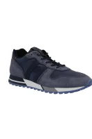 Bőr sneakers tornacipő H383 Hogan 	sötét kék	