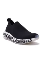 Sneakers tornacipő QUADRA Karl Lagerfeld 	fekete	