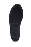 Bőr espadrilles cipő Love Moschino 	fekete	