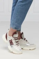 Bőr sneakers tornacipő CLAIRES Bally 	fehér	