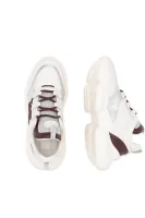 Bőr sneakers tornacipő CLAIRES Bally 	fehér	