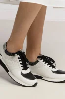 Bőr sneakers tornacipő ALLIE Michael Kors 	fehér	