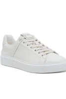 Bőr sneakers tornacipő B-COURT Balmain 	fehér	