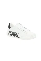 Bőr tornacipő TRAINERS Karl Lagerfeld Kids 	fehér	