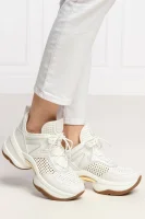 Bőr sneakers tornacipő OLYMPIA Michael Kors 	fehér	