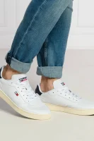 Bőr sneakers tornacipő ESSENTIAL Tommy Jeans 	fehér	