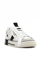 Bőr sneakers tornacipő Dolce & Gabbana 	fehér	