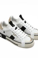 Bőr sneakers tornacipő Dolce & Gabbana 	fehér	