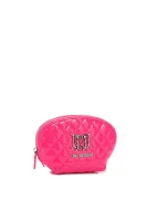Patent Quilted Cosmetic bag Love Moschino 	rózsaszín	