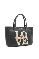 Super Love Shopper bag Love Moschino 	fekete	