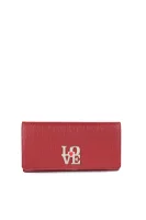 Love Frame Wallet Love Moschino 	piros	