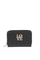 Love Frame Wallet Love Moschino 	fekete	