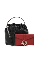 2in1 Love Charms Bucket Bag Love Moschino 	fekete	