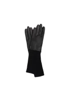 Leather gloves Galanta BOSS BLACK 	fekete	