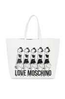Shopper bag Love Moschino 	fehér	