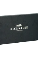 Bőr pénztárca Coach 	fekete	