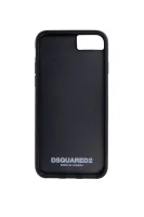 Iphone etui Cover Dsquared2 	fekete	