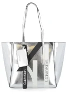 Shopper táska Calvin Klein 	ezüst	