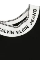 Blúz | Regular Fit CALVIN KLEIN JEANS 	fekete	